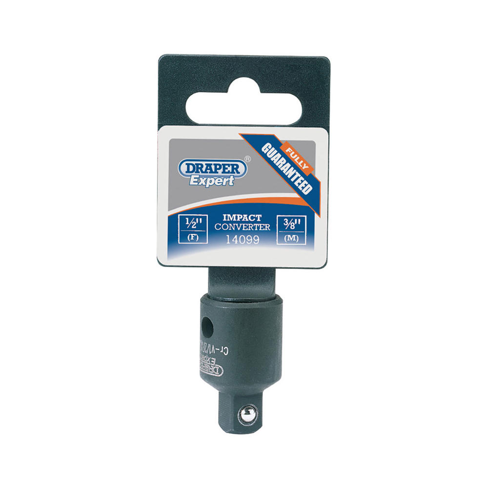Draper Expert Impact Socket Converter 1/2" Female 3/8" Female
