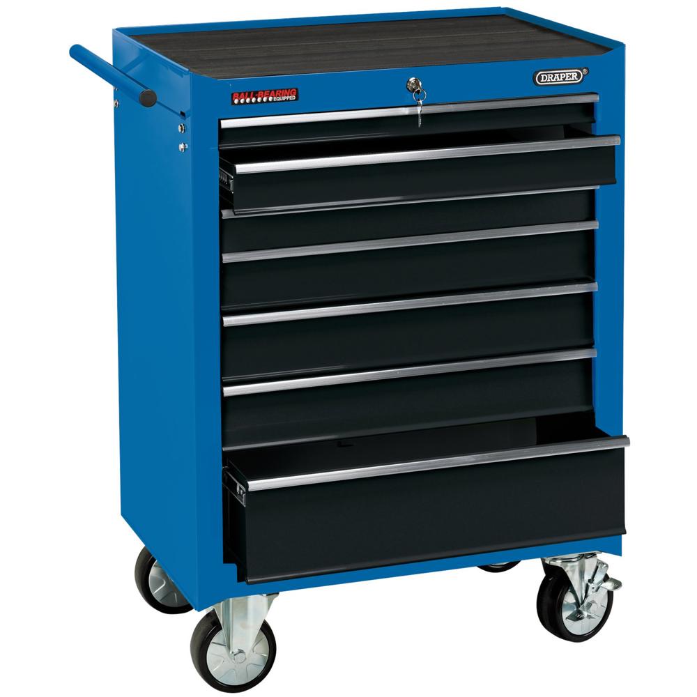 Draper 7 Drawer Tool Roller Cabinet Blue