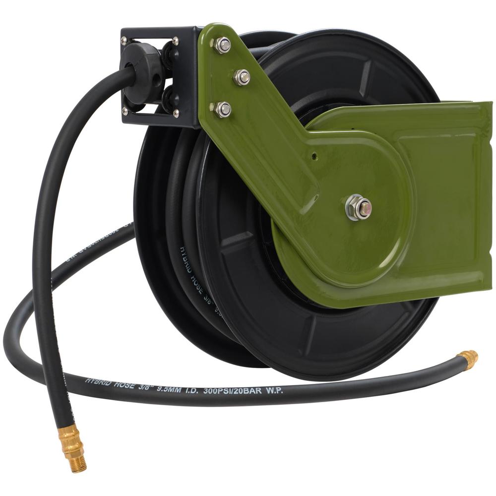Draper Retractable Air Line Hose Reel 15m 15m