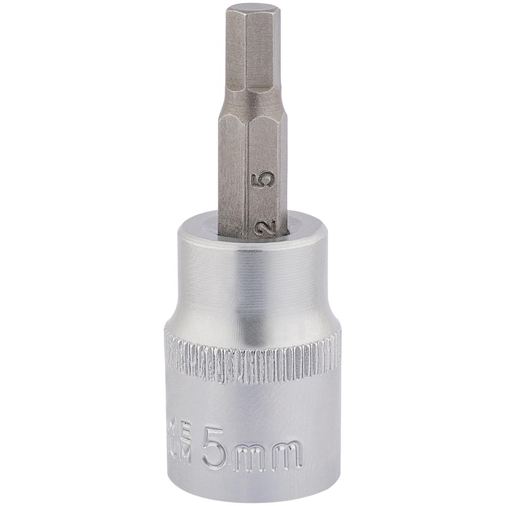 Draper Expert 3/8" Drive Hexagon Socket Bit Metric 3/8" 5mm