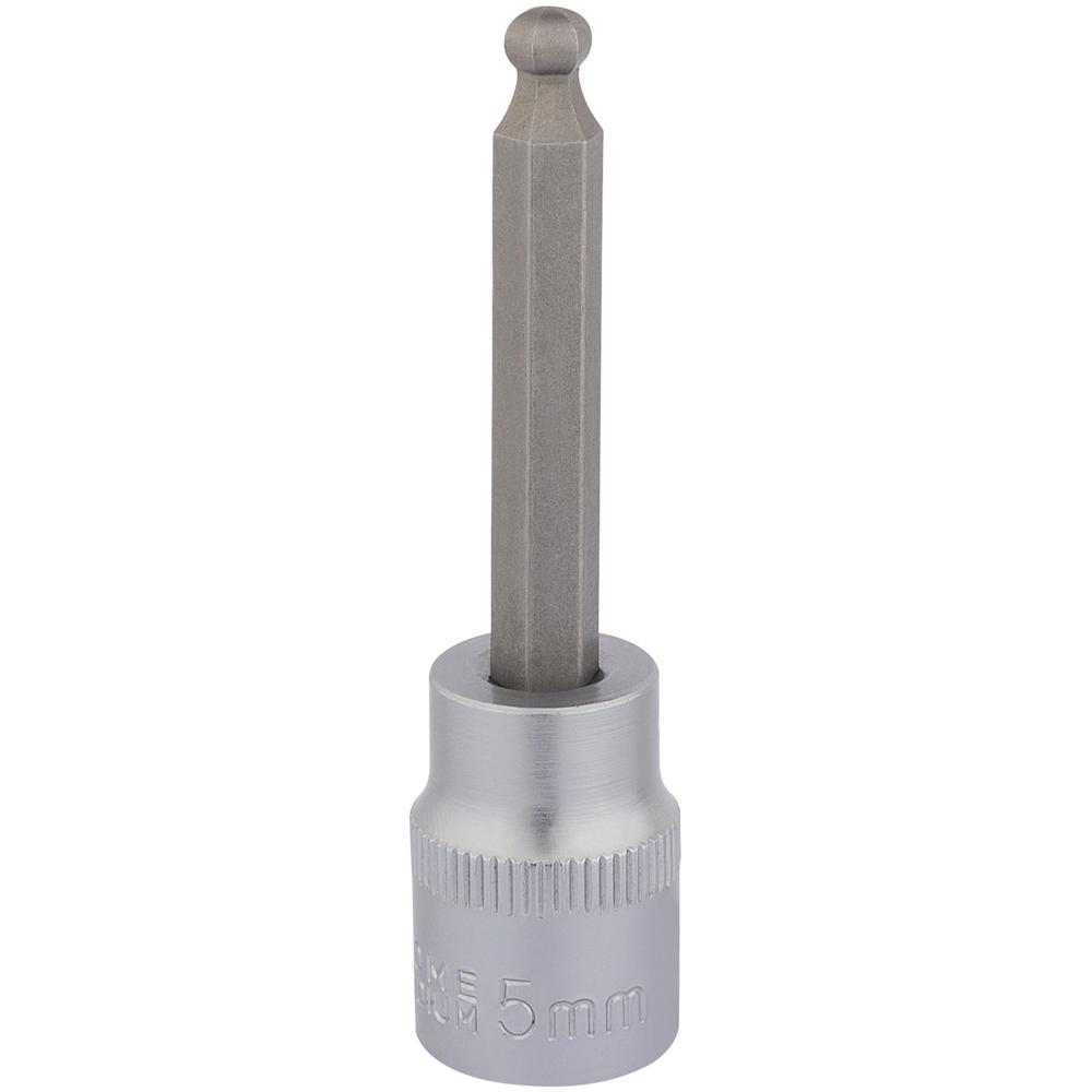 Draper Expert 3/8" Drive Hexagon Ball End Socket Bit Metric 3/8" 5mm
