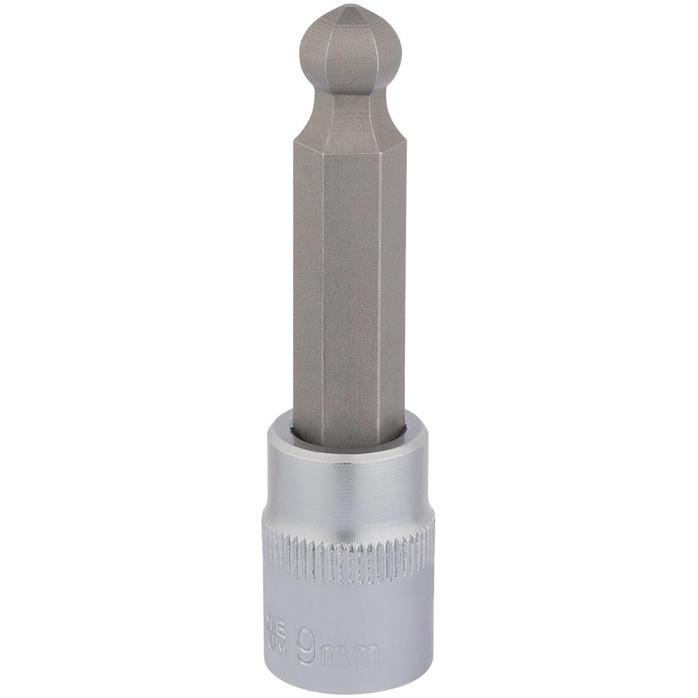 Draper Expert 3/8" Drive Hexagon Ball End Socket Bit Metric 3/8" 9mm