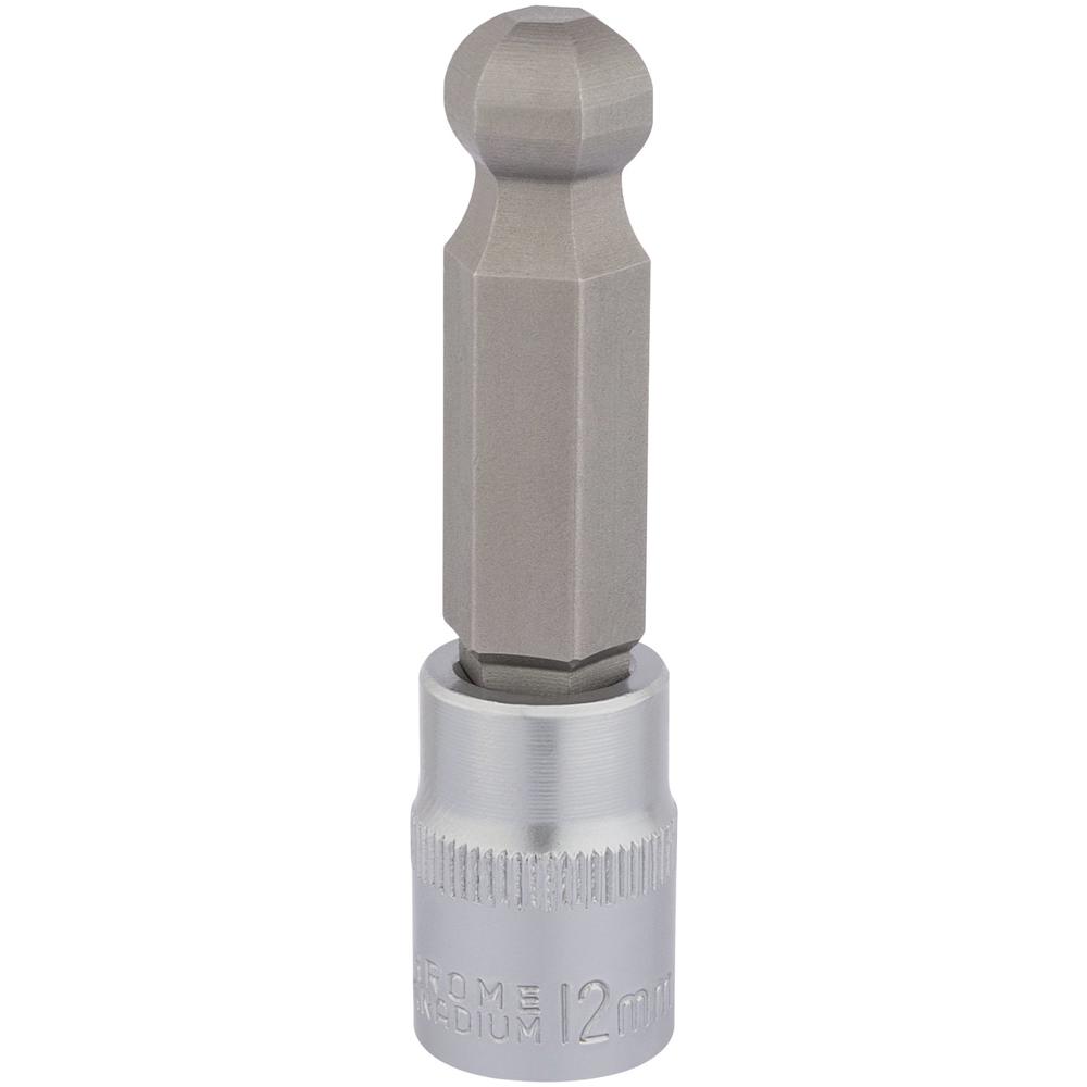 Draper Expert 3/8" Drive Hexagon Ball End Socket Bit Metric 3/8" 12mm