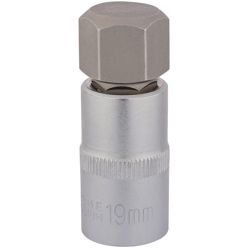 Draper Expert 1/2" Drive Hexagon Socket Bit Metric 1/2" 19mm