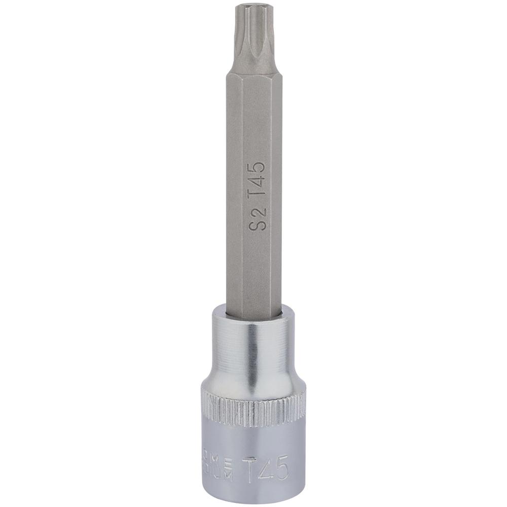 Draper 1/2" Drive 100mm Long Torx Socket Bit 1/2" T45
