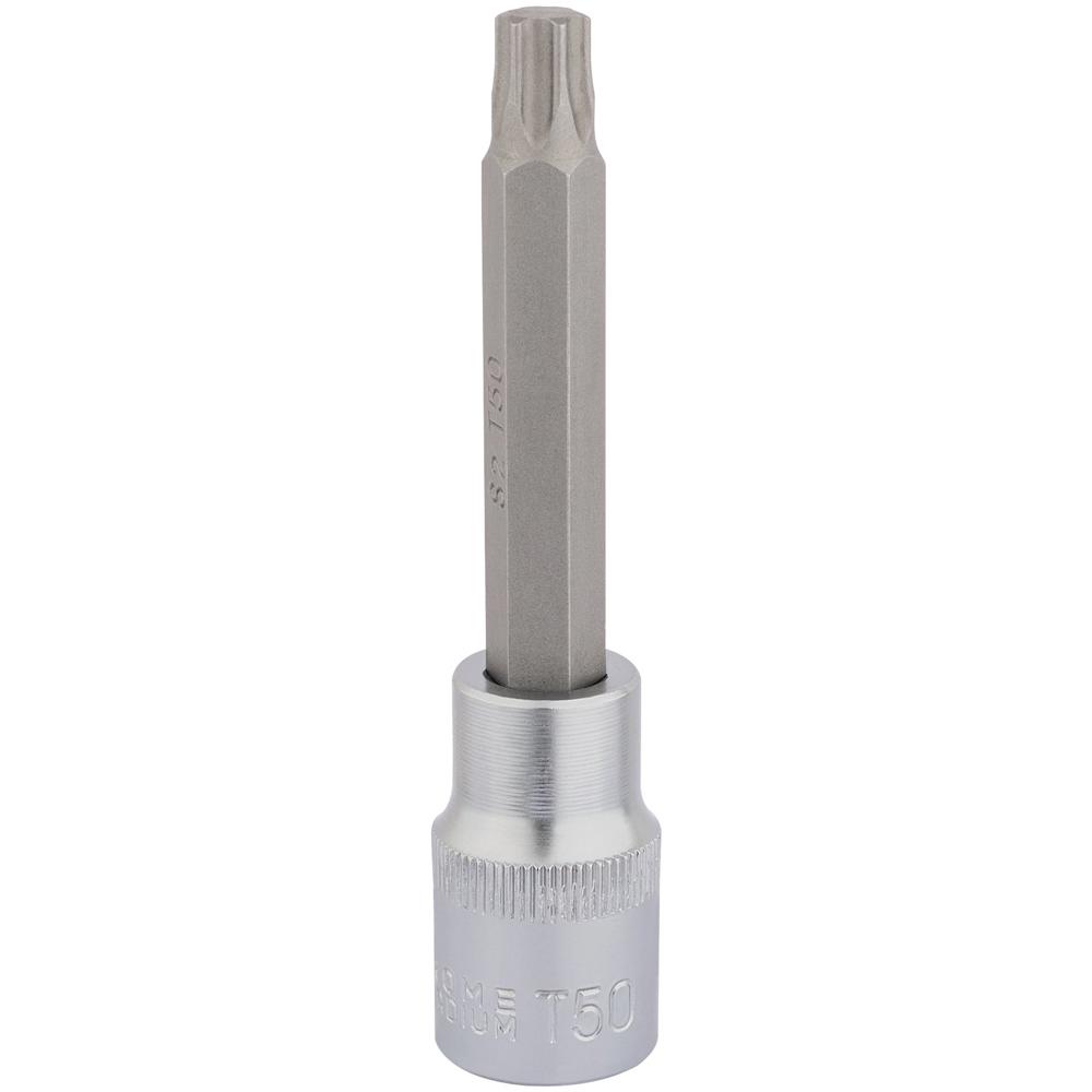 Draper 1/2" Drive 100mm Long Torx Socket Bit 1/2" T50