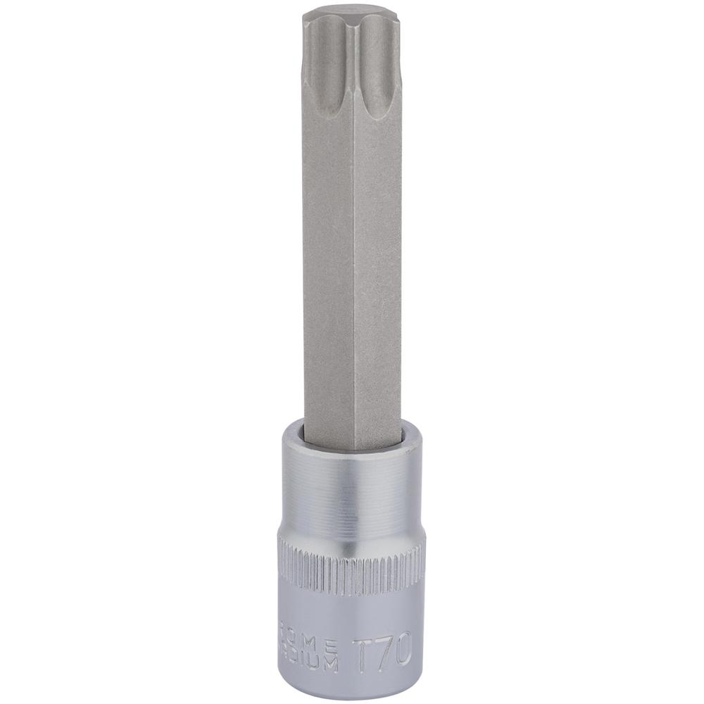Draper 1/2" Drive 100mm Long Torx Socket Bit 1/2" T70