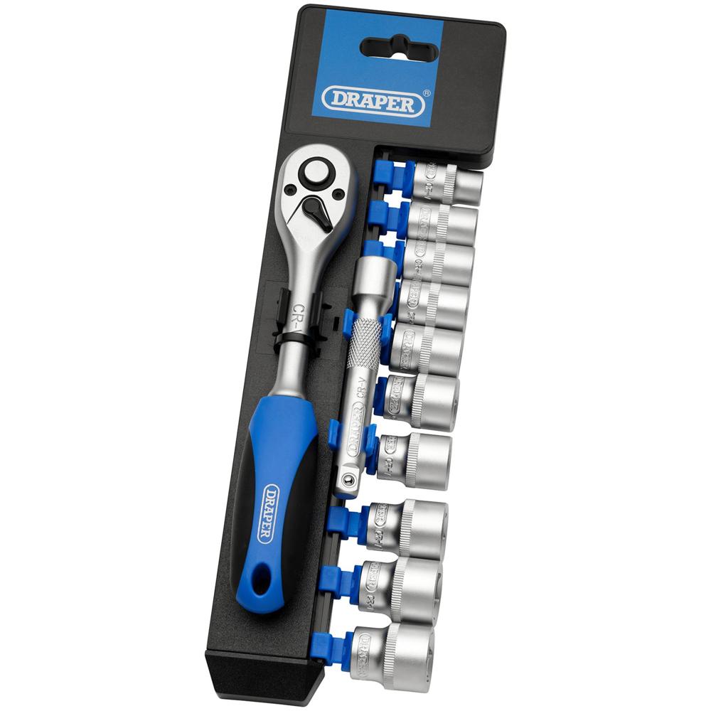 Draper 12 Piece 3/8" Drive Socket Set Metric 3/8