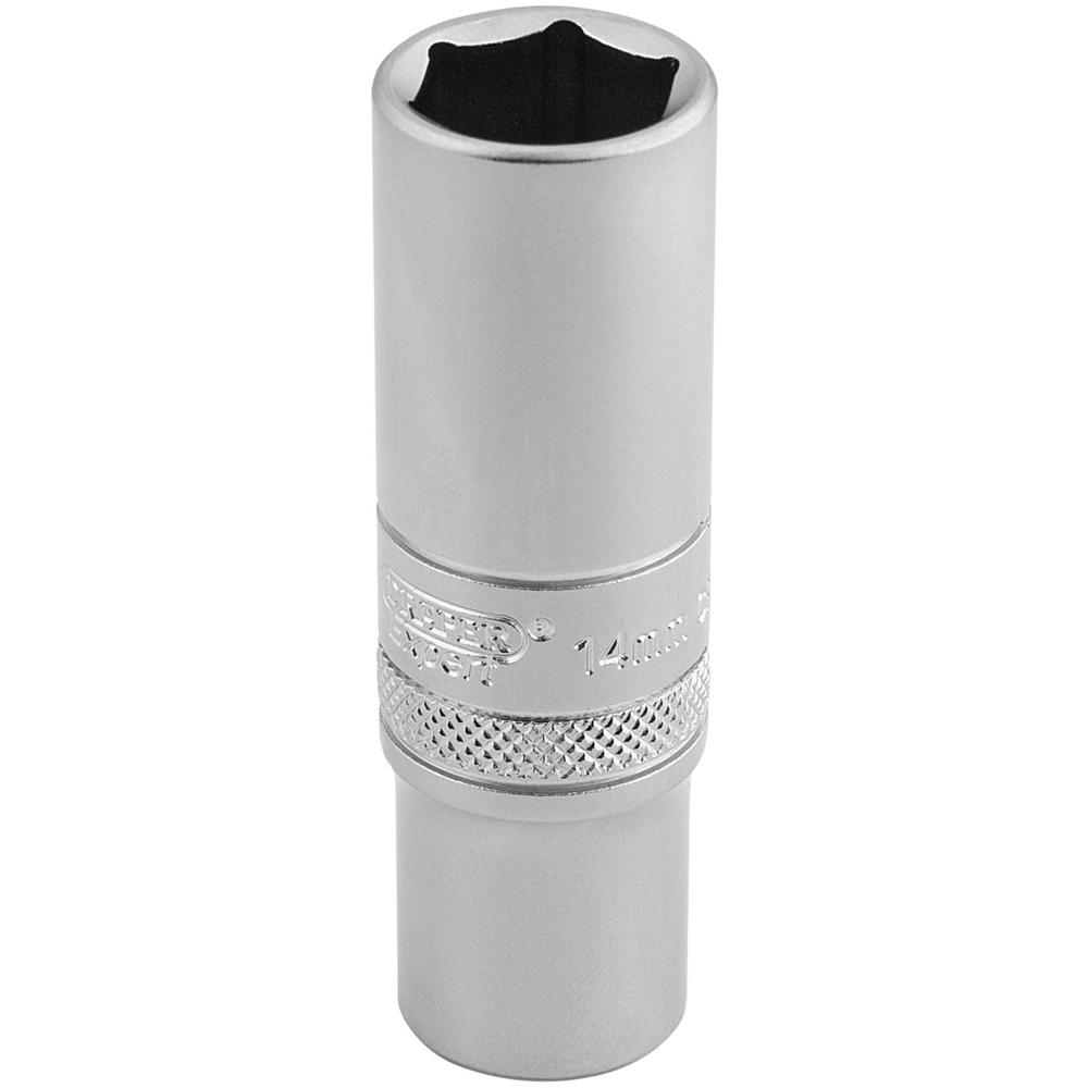 Draper 3/8" Drive Satin Finish Deep Hexagon Socket Metric