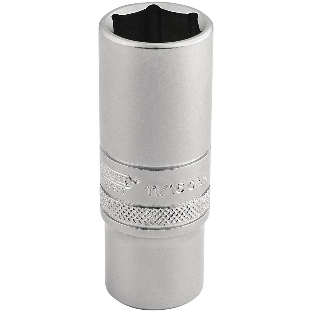 Draper 3/8" Drive Satin Finish Deep Hexagon Socket Metric