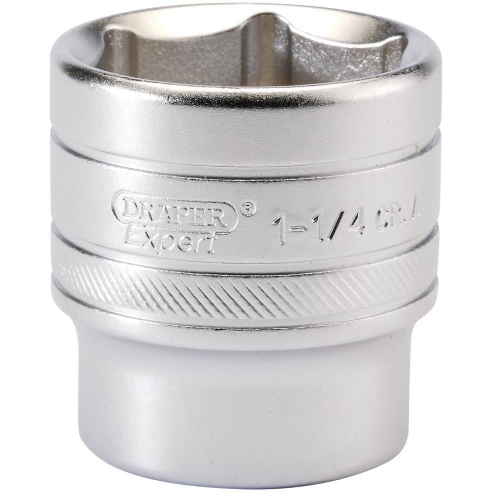 Draper 1/2" Drive Satin Finish Hexagon Socket Imperial