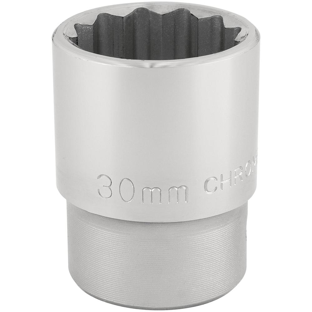 Draper 3/4" Drive Polished Finish Bi Hexagon Socket Metric 3/4" 30mm