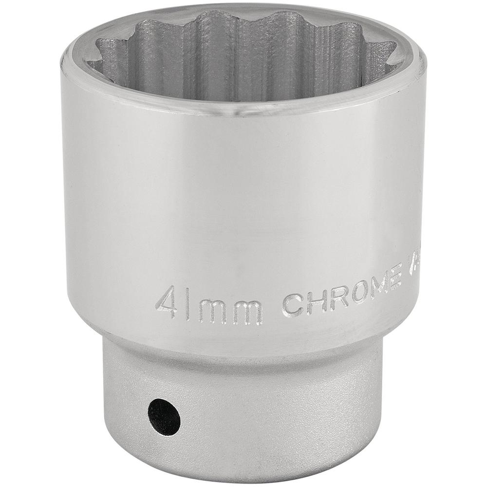 Draper 3/4" Drive Polished Finish Bi Hexagon Socket Metric 3/4" 41mm