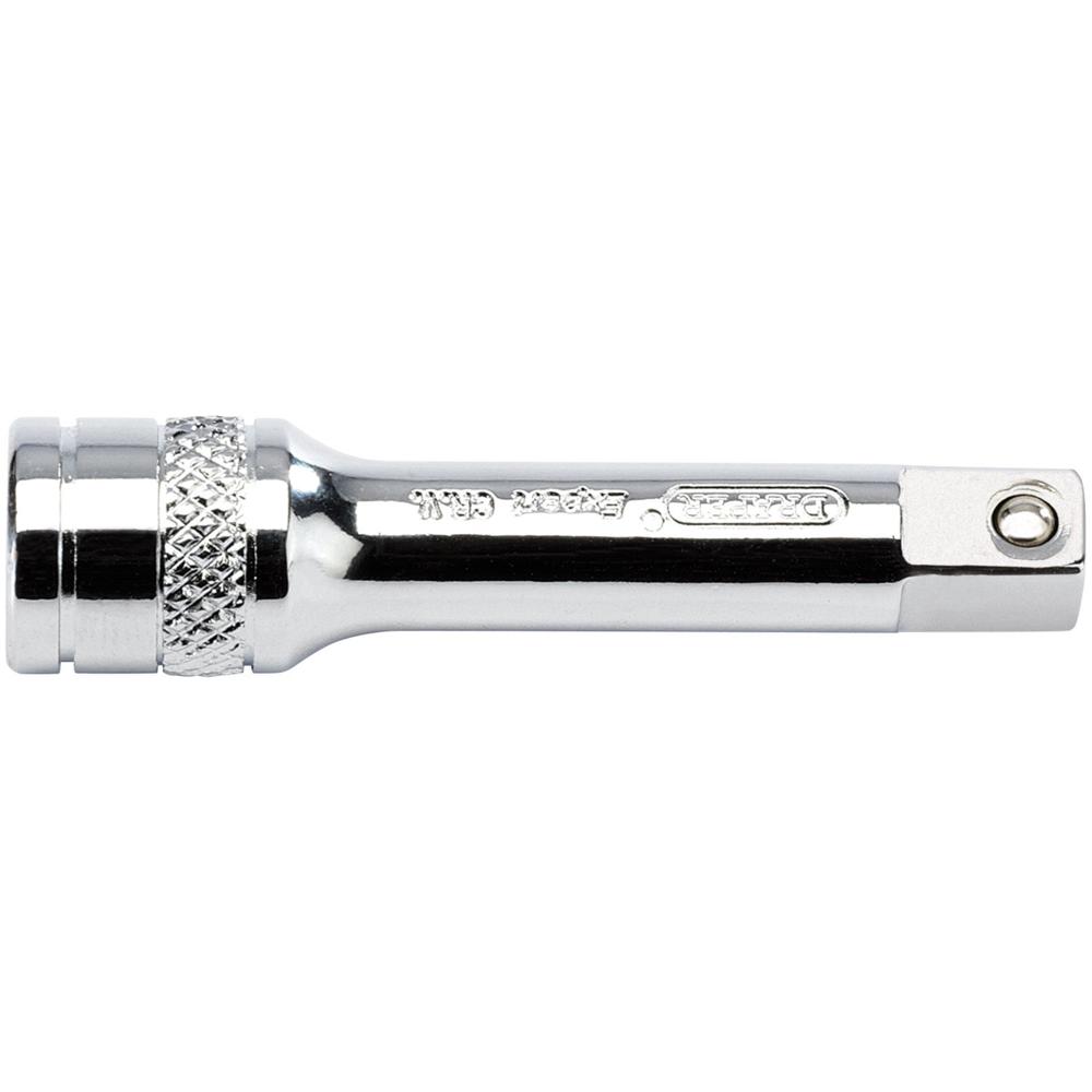 Draper 1/4" Drive Polished Chrome Socket Extension Bar 1/4" 50mm