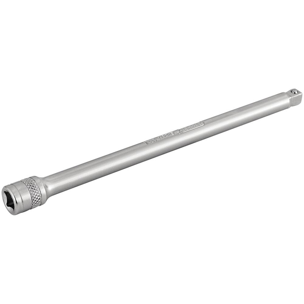 Draper 1/4" Drive Polished Chrome Wobble Socket Extension Bar 1/4" 150mm