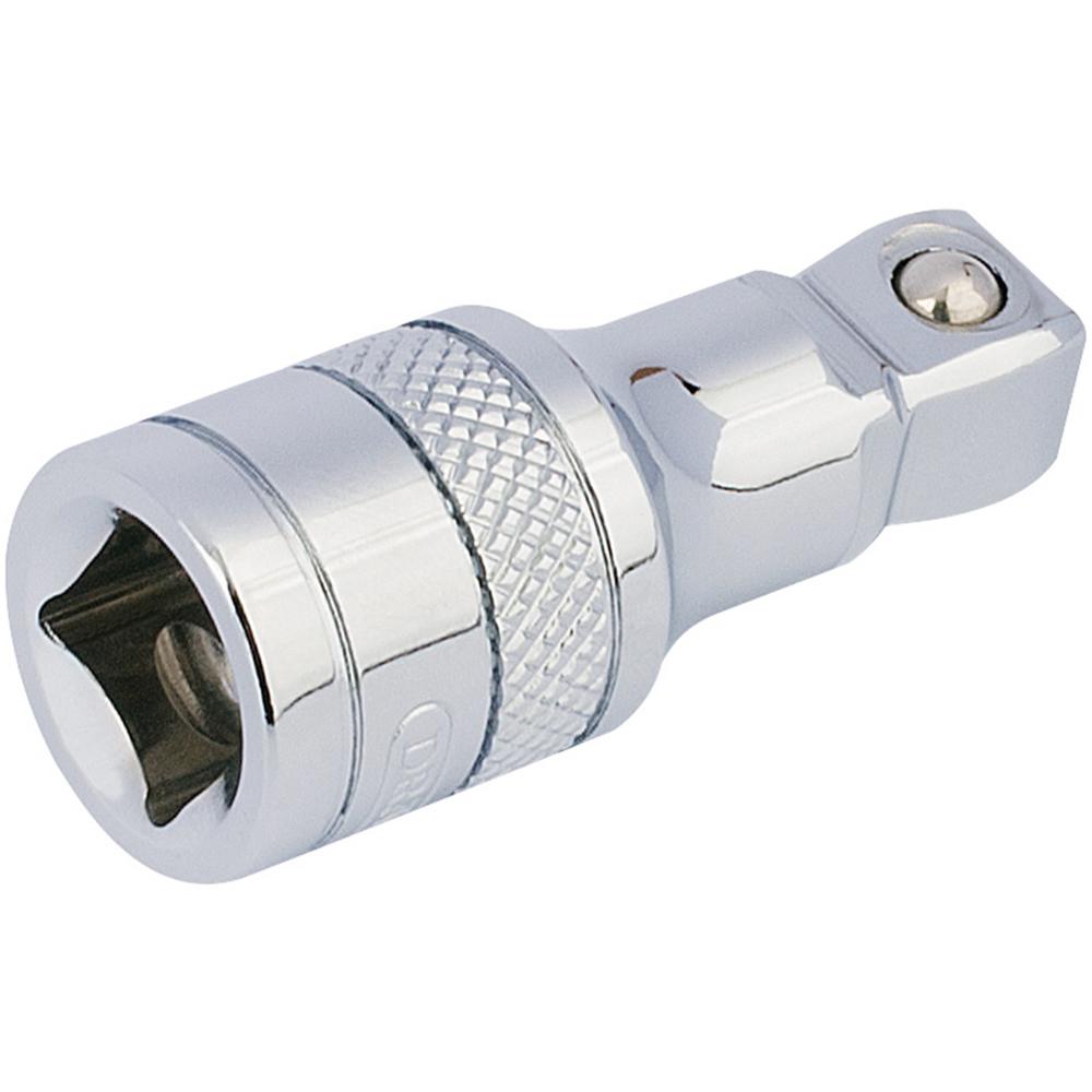 Draper 3/8" Drive Polished Chrome Wobble Socket Extension Bar