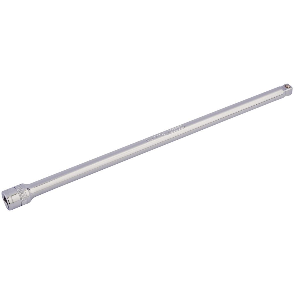 Draper 3/8" Drive Polished Chrome Wobble Socket Extension Bar 3/8" 300mm