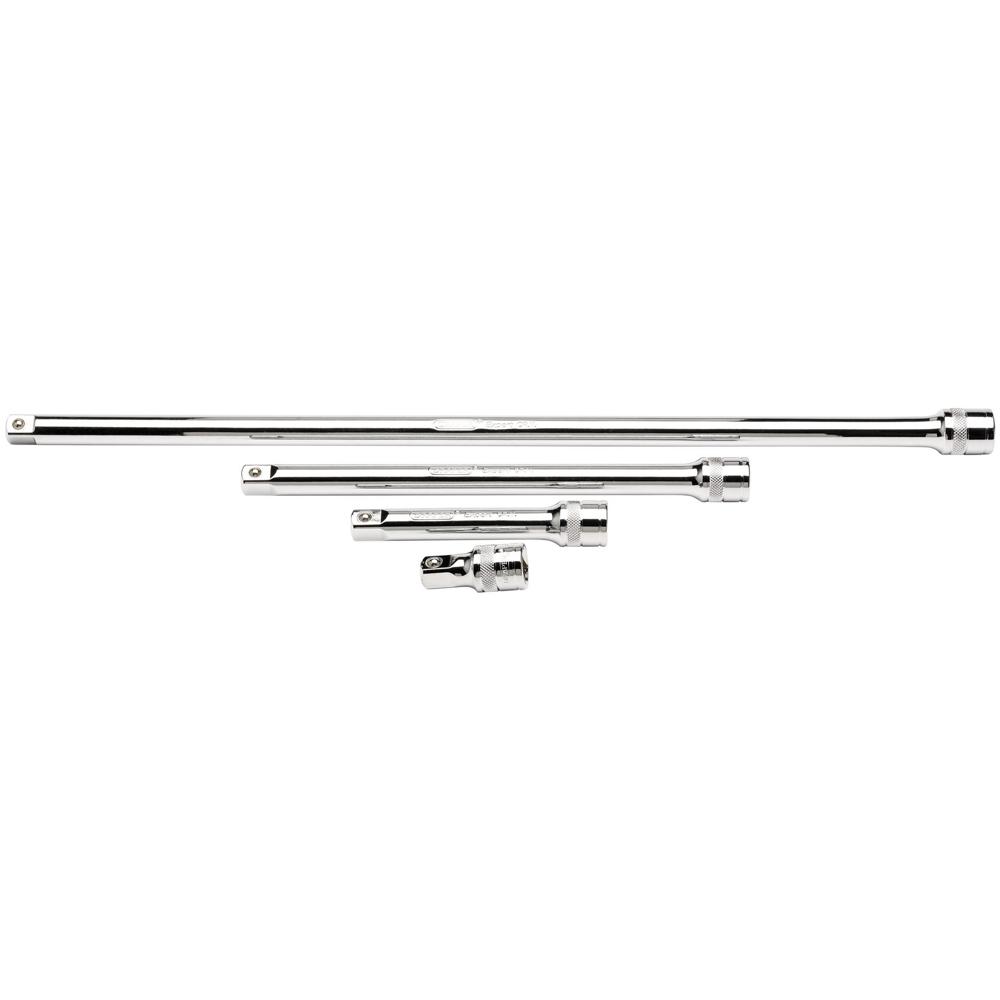 Draper 4 Piece 1/2" Square Drive Extension Bar Set 1/2