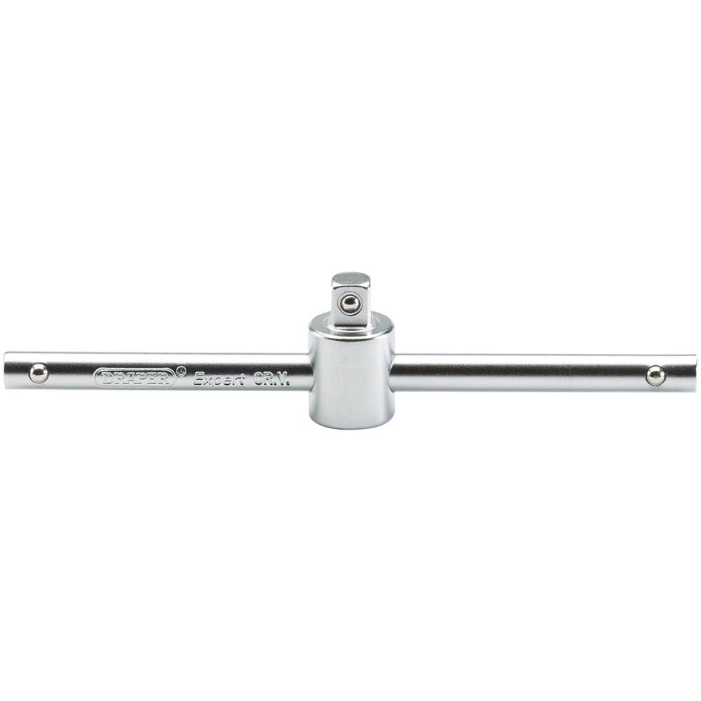 1/4" Drive Satin Chrome Sliding T Bar