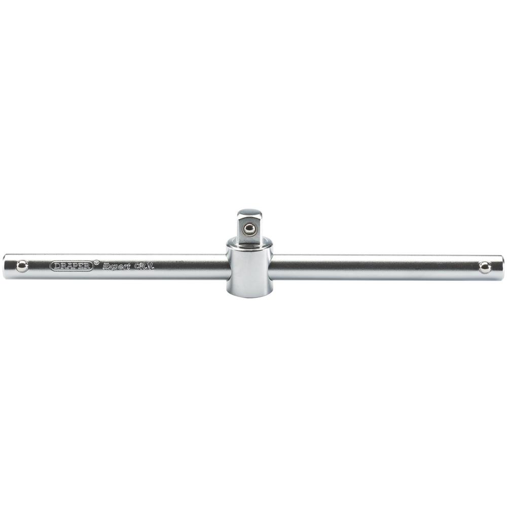 Draper 1/2" Drive Satin Chrome Sliding T Bar 1/2