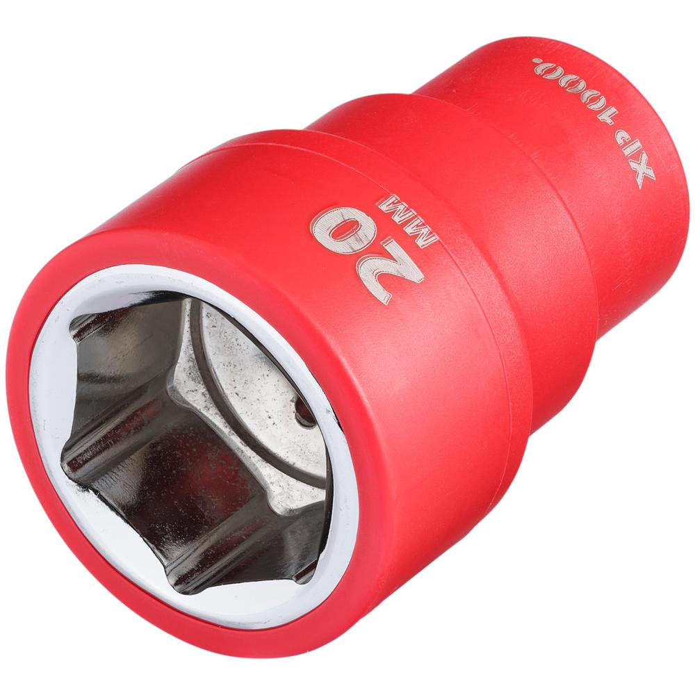 Draper XP1000 3/8" Drive VDE Insulated Hexagon Socket 3/8" 20mm