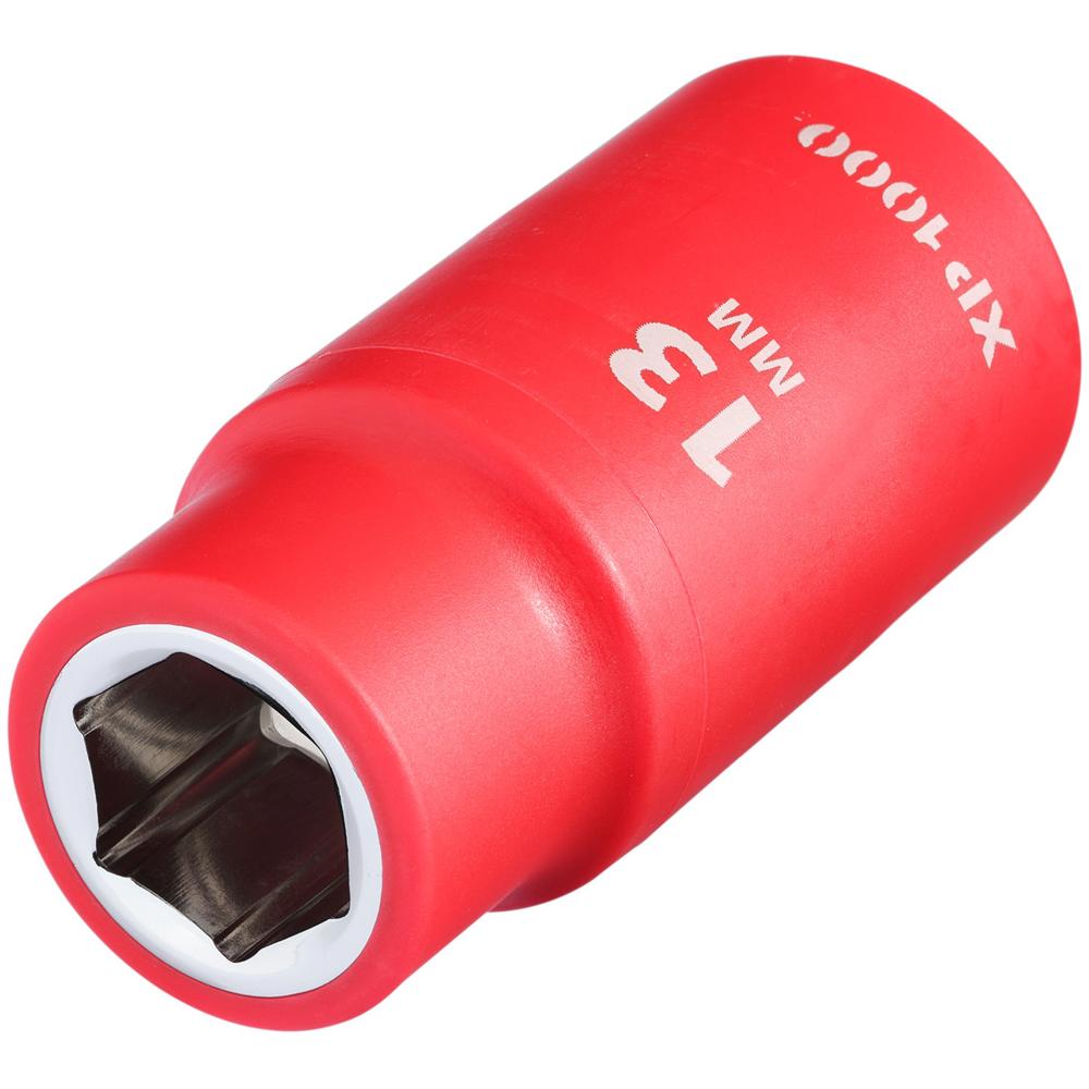 Draper XP1000 1/2" Drive VDE Insulated Hexagon Socket 1/2" 13mm