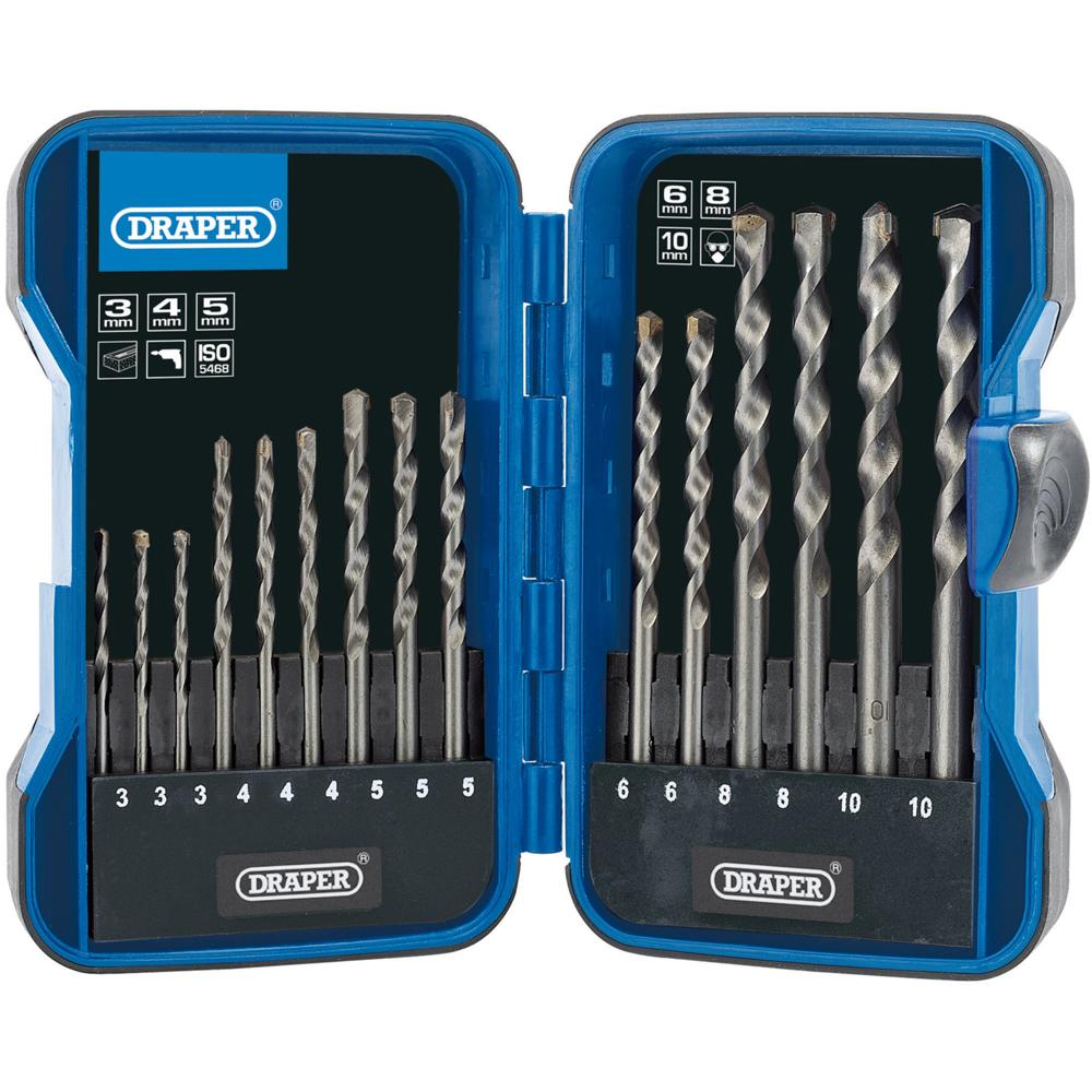 15 Piece Masonry Drill Bit Set