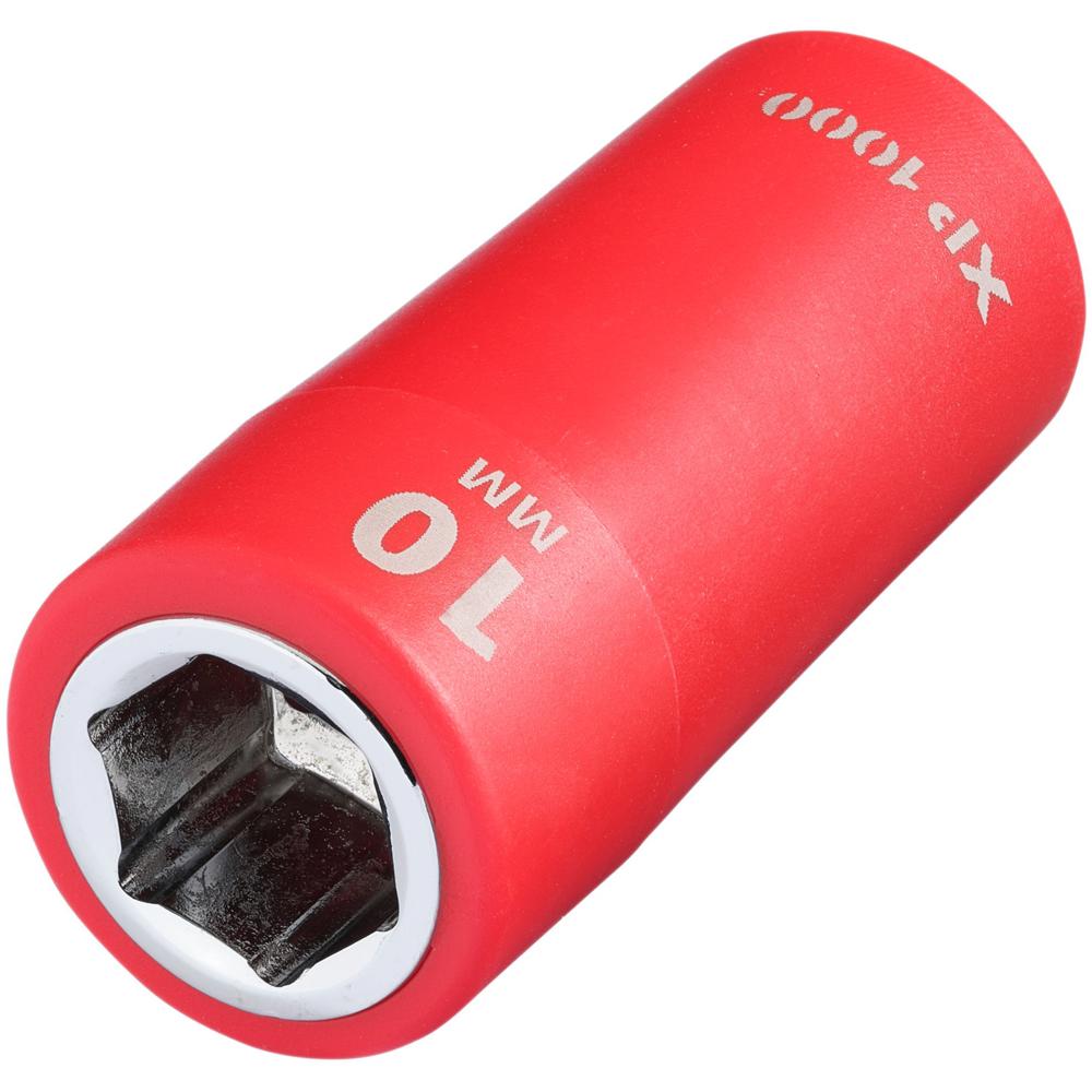Draper XP1000 1/4" Drive VDE Insulated Hexagon Socket 1/4" 10mm