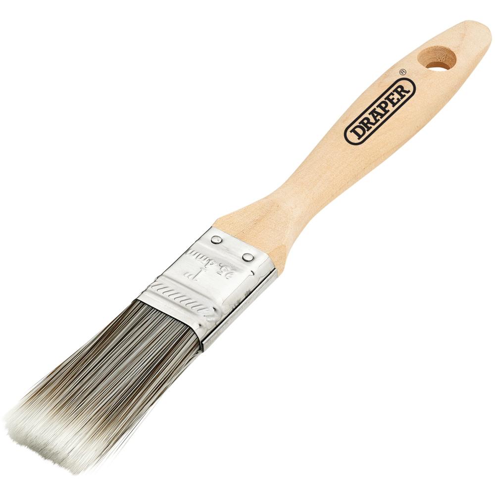 Draper Wood Handle Synthetic Paint Brush 25mm