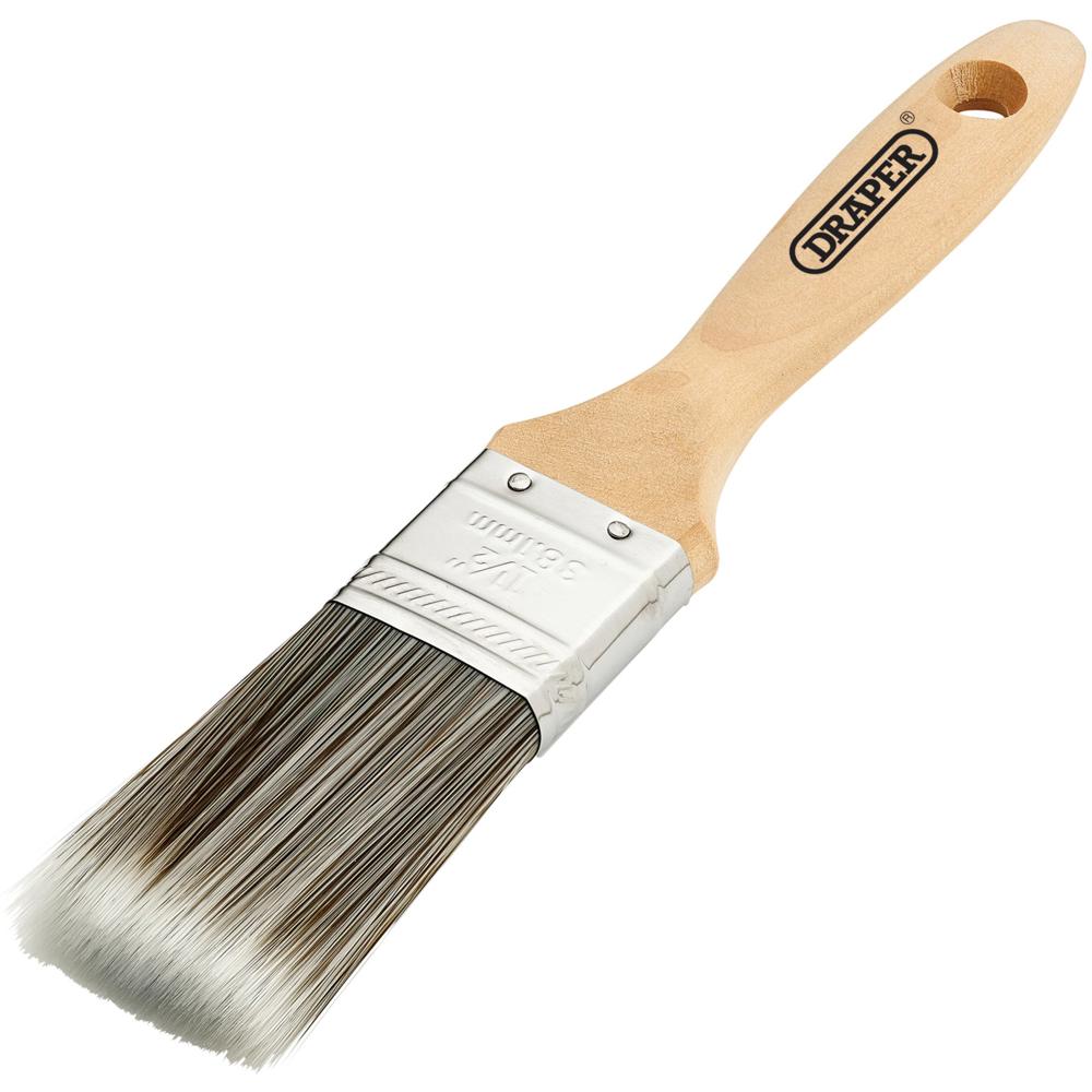Wood Handle Synthetic Paint Brush