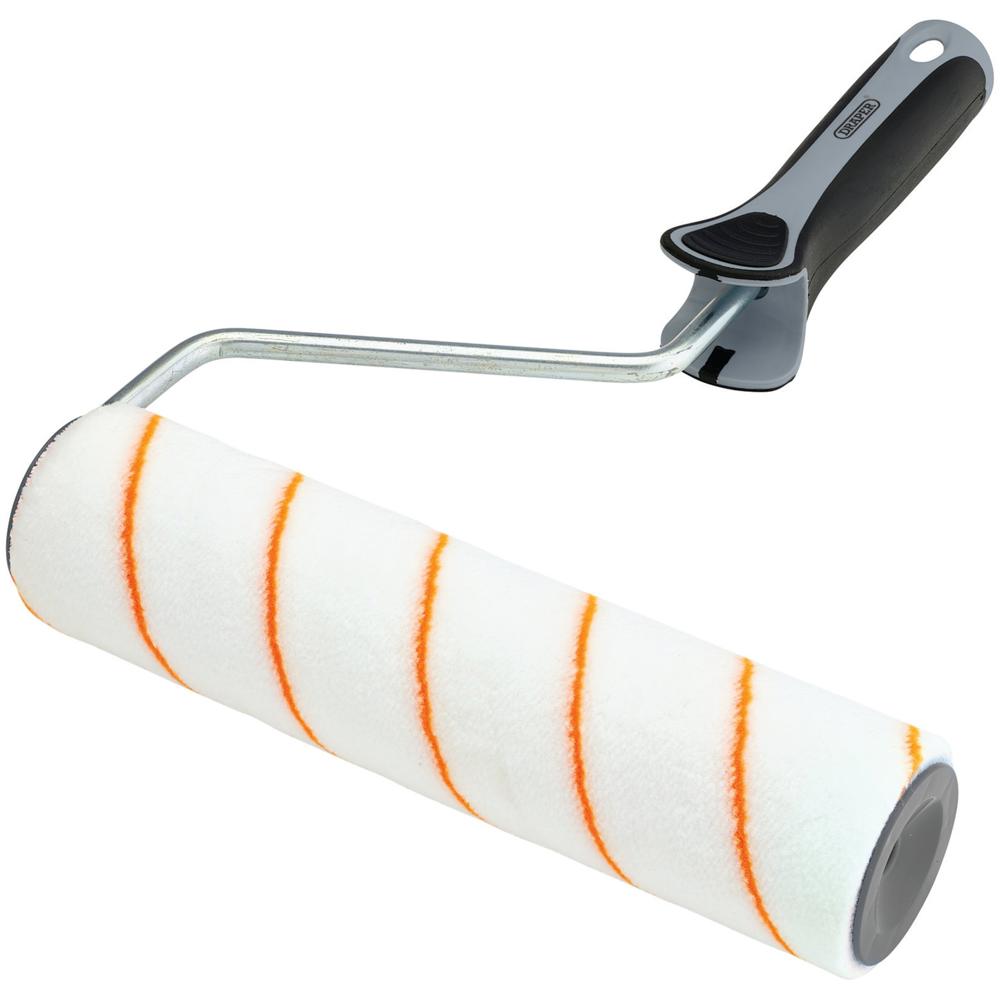 Draper Short Pile Polyester Paint Roller with Soft Grip Handle 230mm