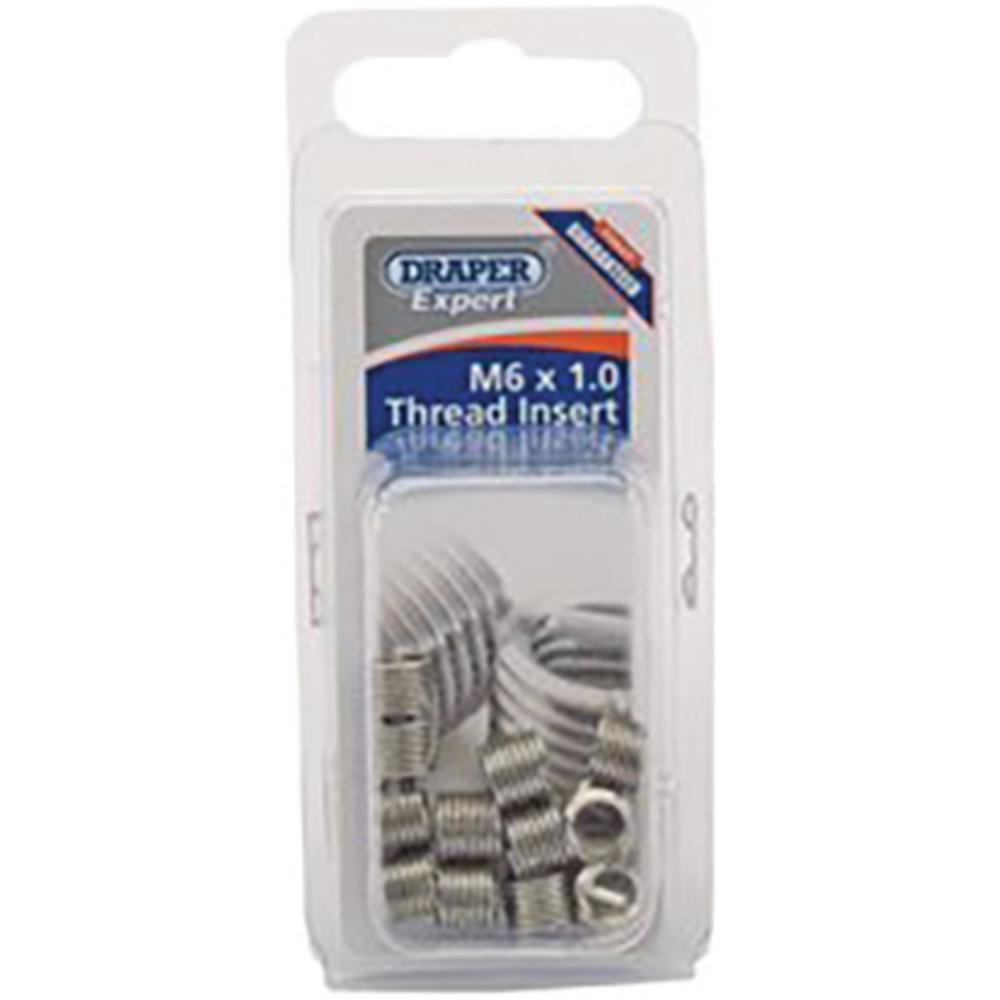Draper Expert Thread Insert Refill Pack M6 x 1.5D 1mm Pack of 12