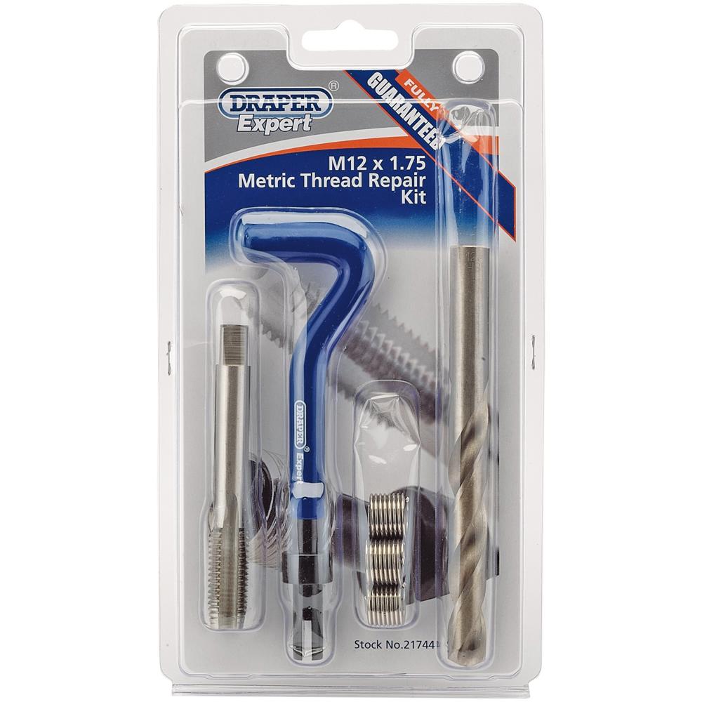 Draper Expert Metric Thread Repair Kit M12 1.75mm