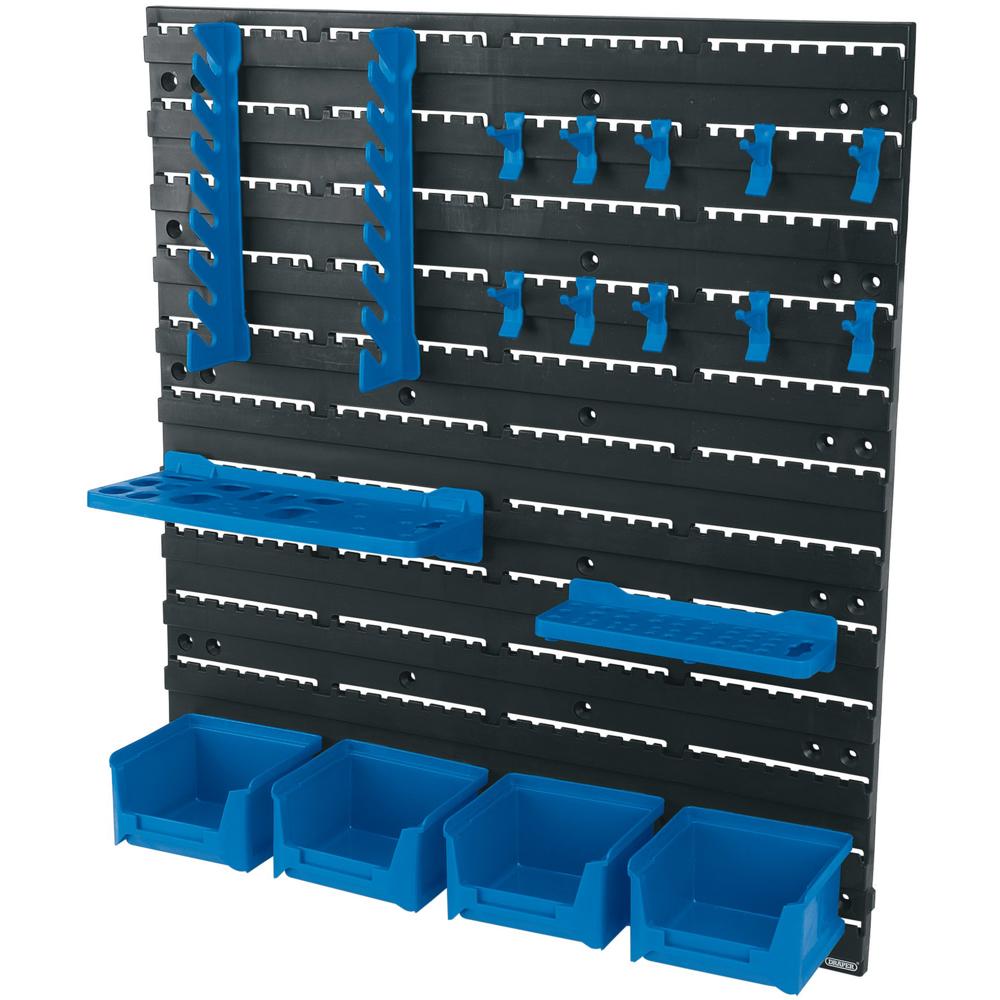 18 Piece Wall Mounted Tool Storage Board