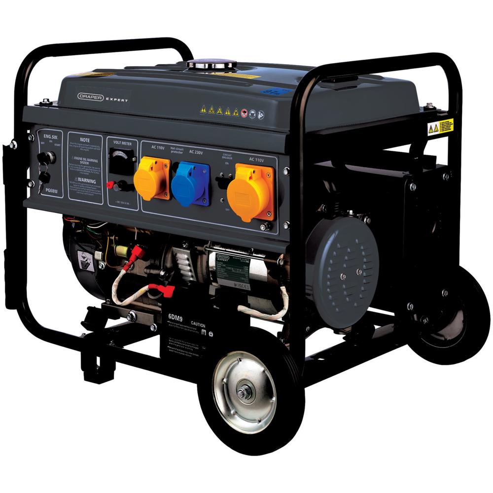 Draper Pg43w Petrol Generator 4kva