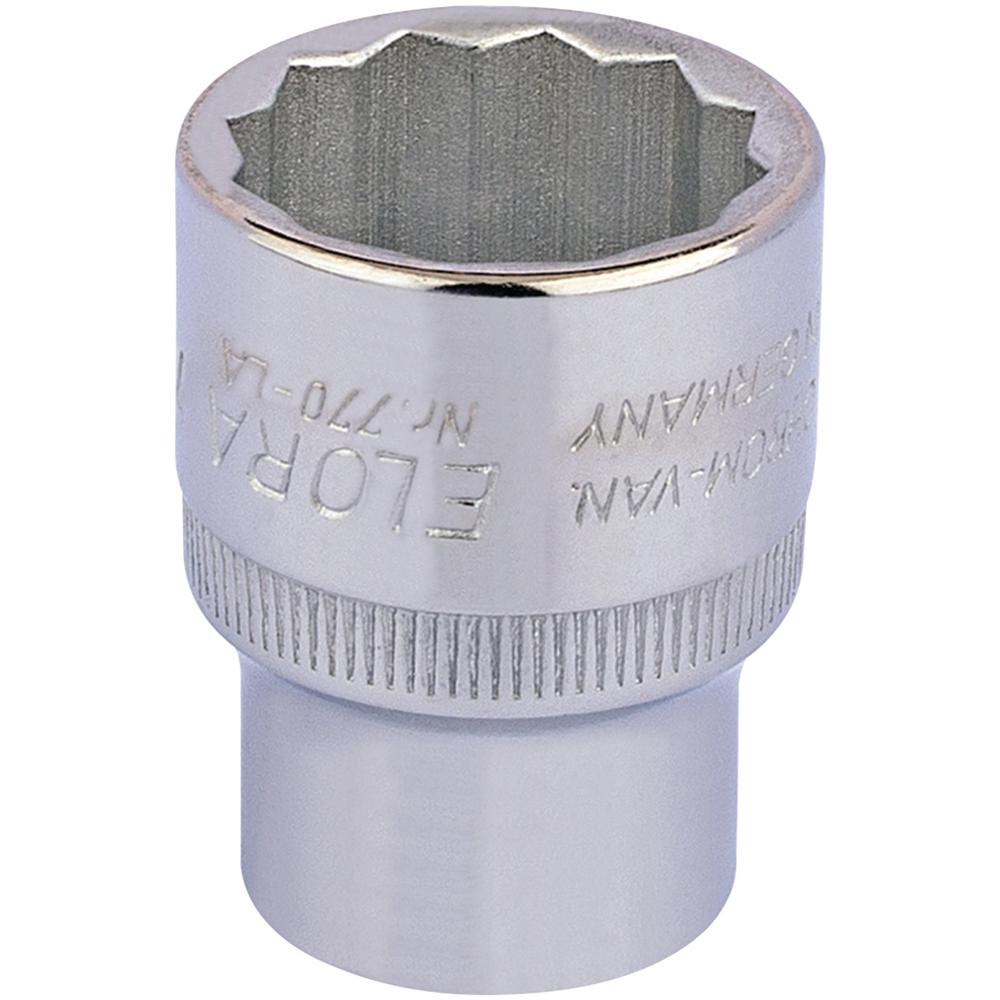 Elora 1/2" Drive Bi Hexagon Socket Imperial 1/2" 7/8"