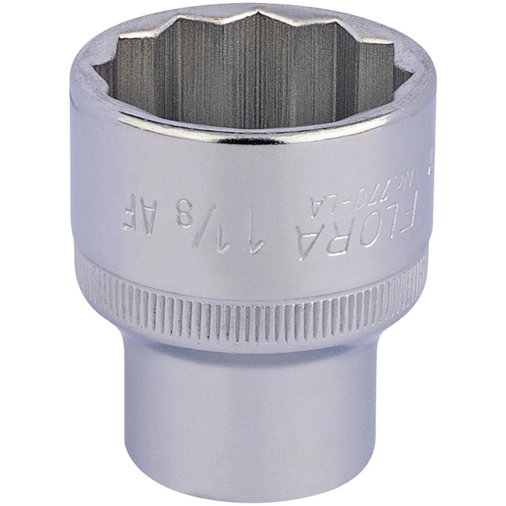 Image of Elora 1/2" Drive Bi Hexagon Socket Imperial 1/2" 1" 1/8"