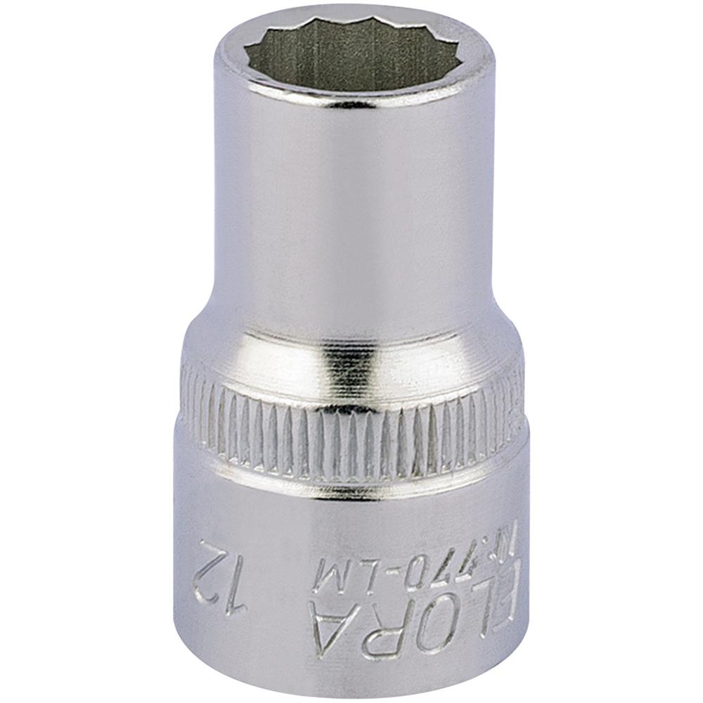 Elora 1/2" Drive Bi Hexagon Socket Metric 1/2" 12mm