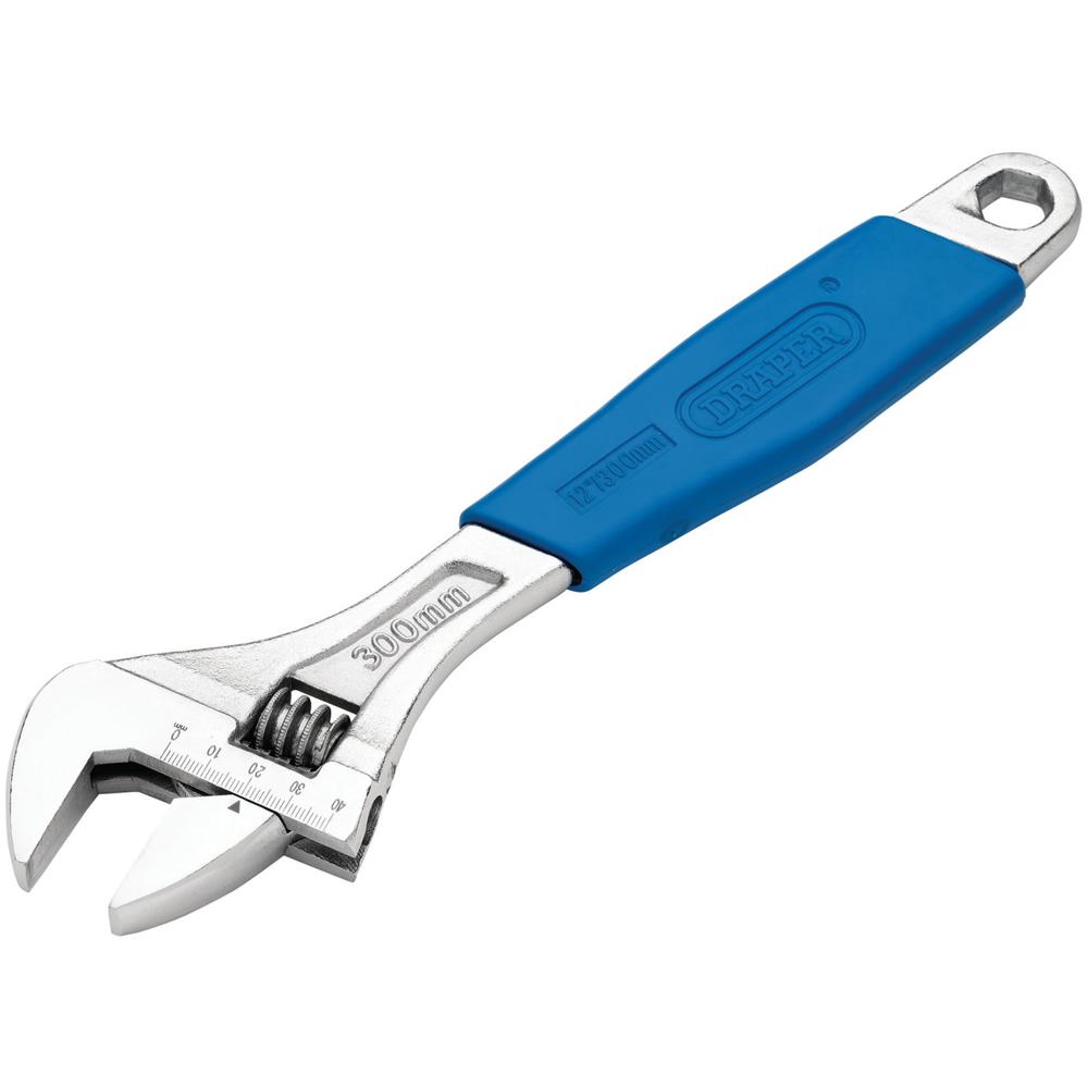 Draper Soft Grip Adjustable Spanner 300mm