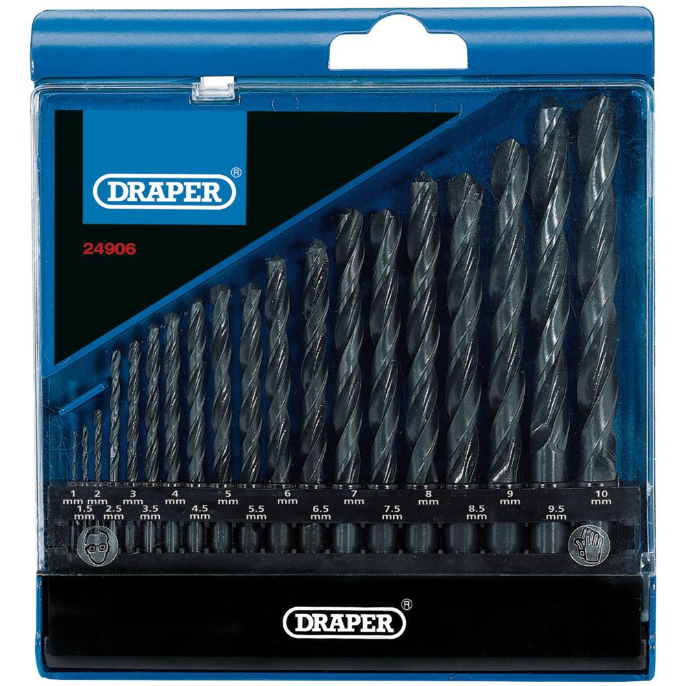 19 Piece HSS Drill Bit Set