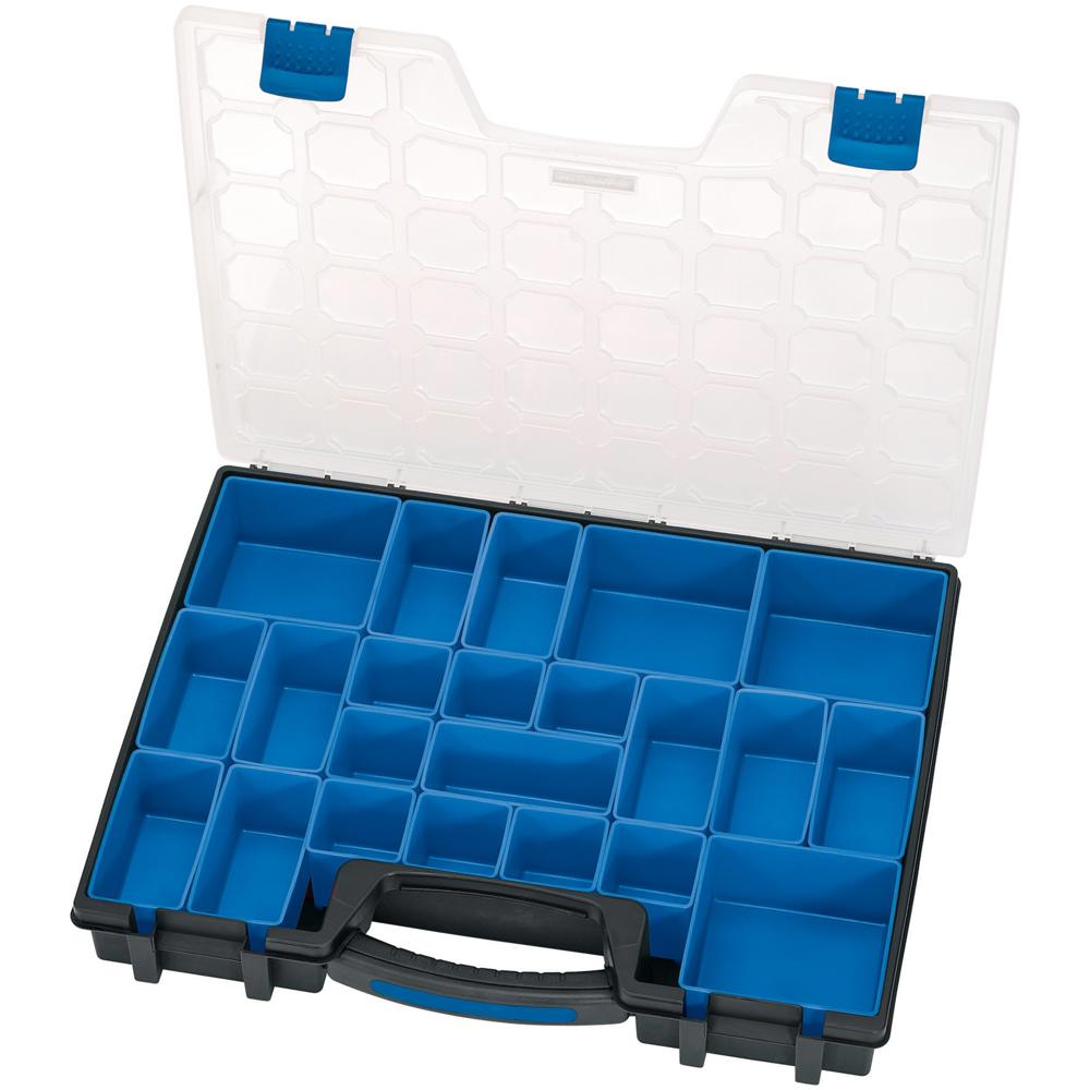 22 Compartment Plastic Organiser
