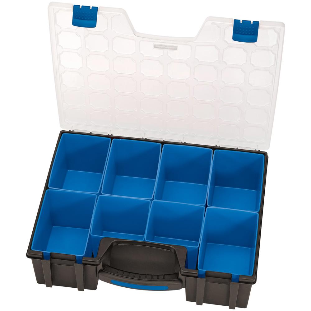 8 Compartment Plastic Organiser