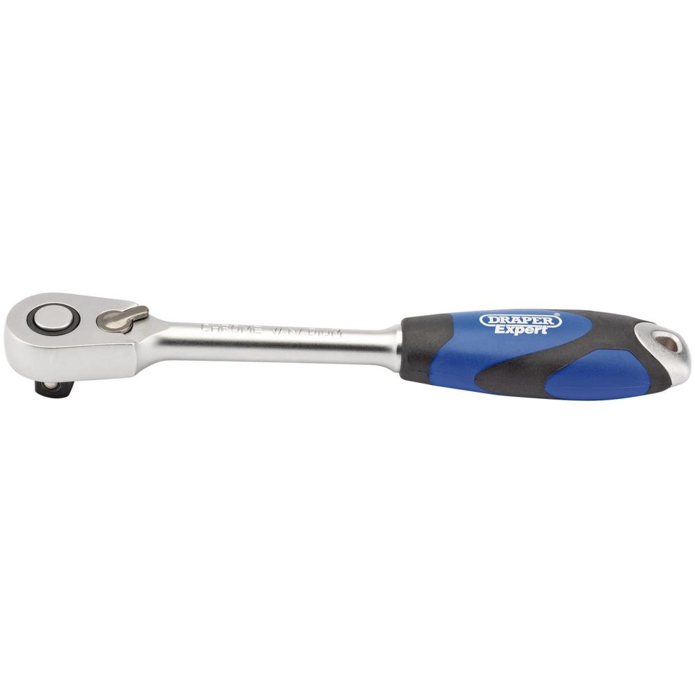 1/2" Drive 60 Tooth Micro Head Soft Grip Ratchet