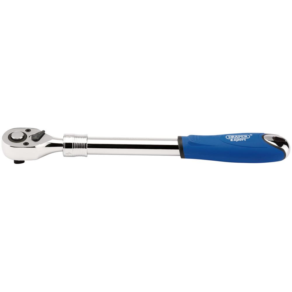 Draper 1/2" Drive 72 Tooth Extending Reversible Ratchet 1/2