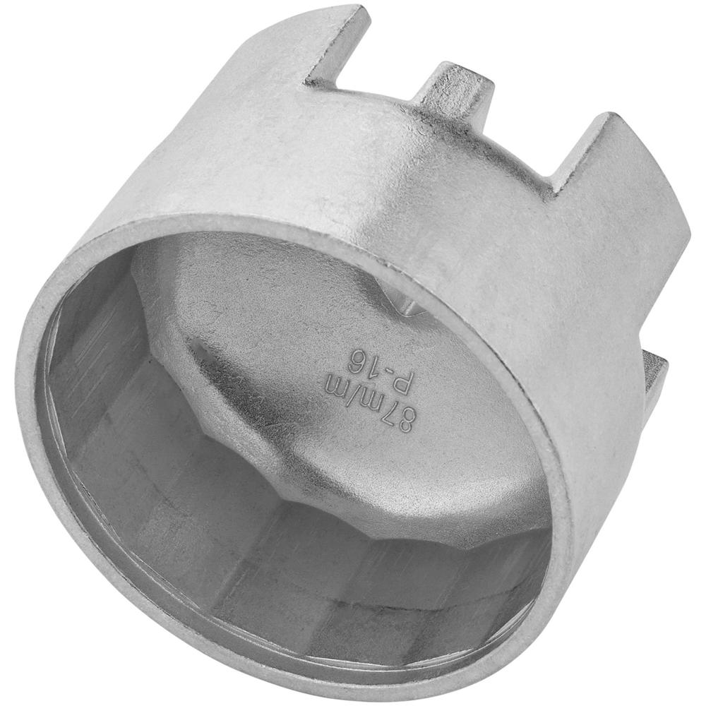 Draper 1/2" Drive 16 Flute Oil Filter Wrench Socket 1/2" 87mm