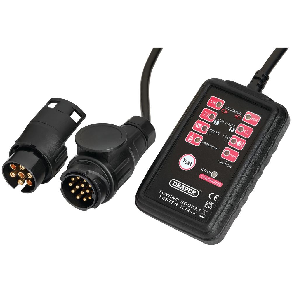 Draper 13 and 7 Pin Towbar Socket Tester