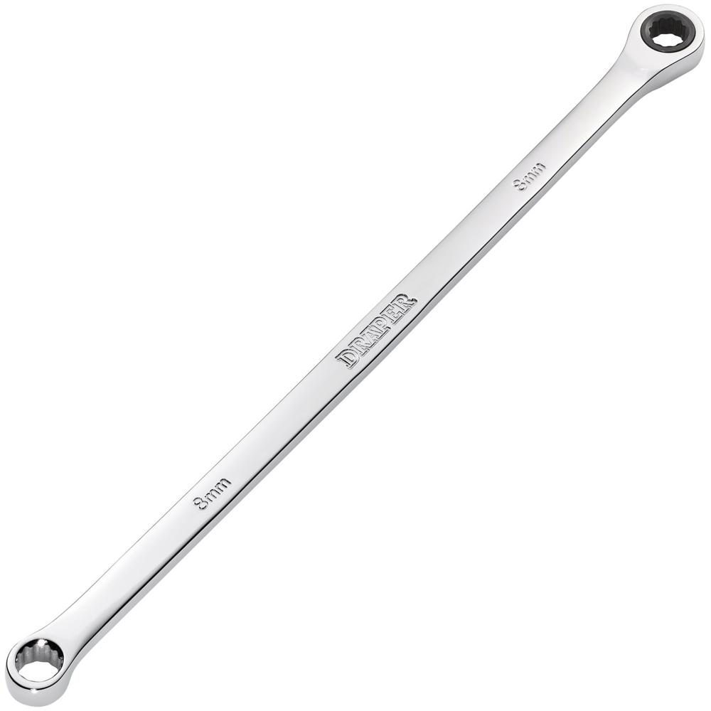 Hi Torq Extra Long Double Ring Ratchet Spanner