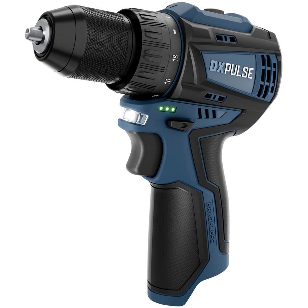 Draper Dxpulse 12v Cordless Brushless Drill Driver No Batteries No Charger No Case