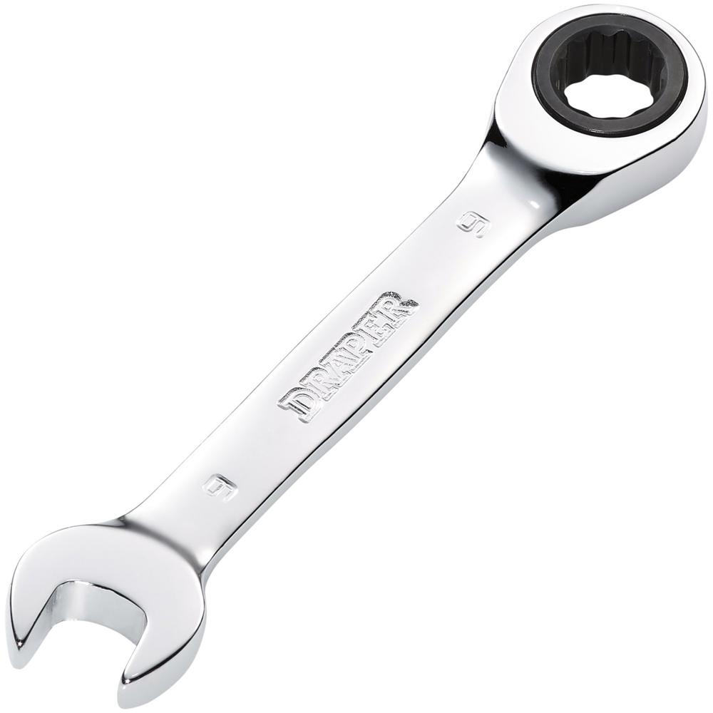 Click to view product details and reviews for Draper Hi Torq Stubby Ratchet Combination Spanner 9mm.