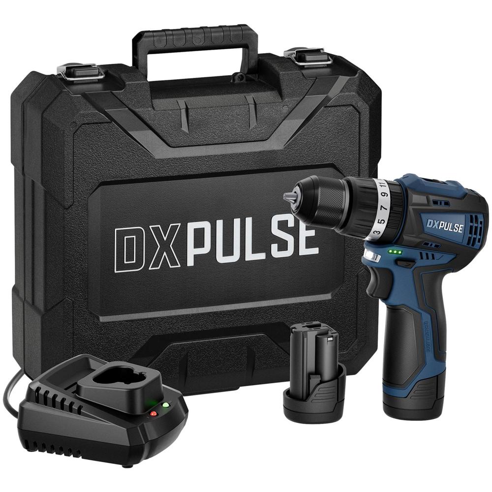 Draper Dxpulse 12V Cordless Brushless Combi Drill